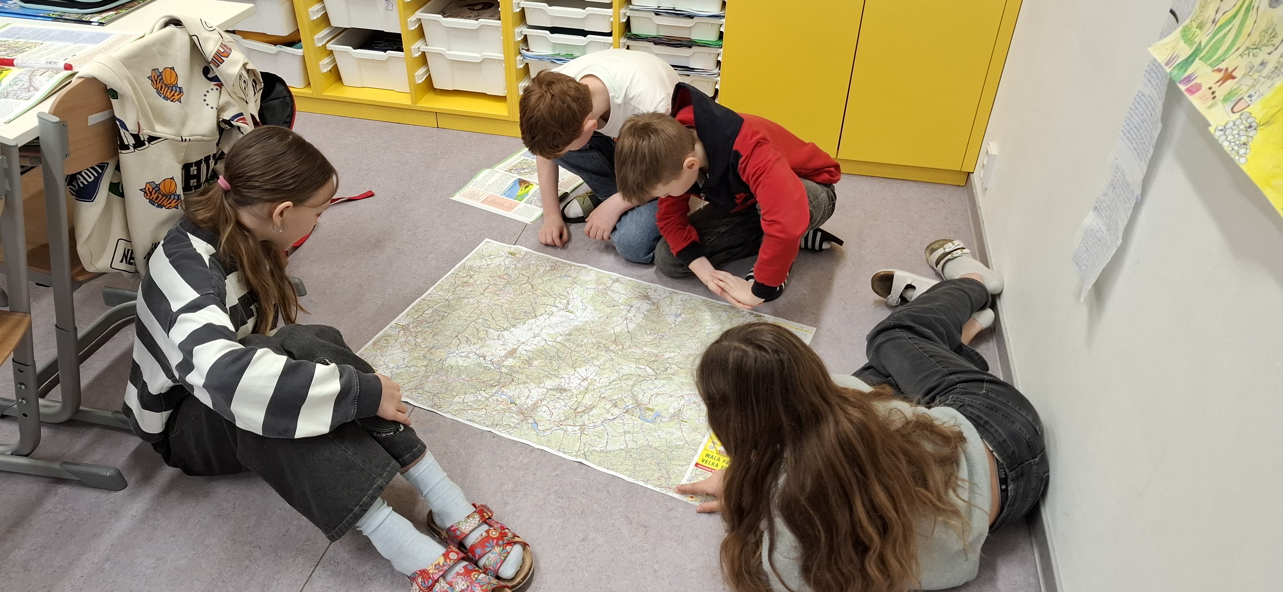 4.A - Učíme se pracovat s mapou