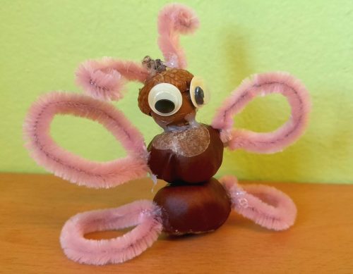 Motýlci - Kaštánkovo tvoření dětí s rodiči